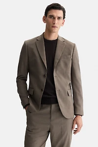 Regular-Fit Single-Breasted Jacket
