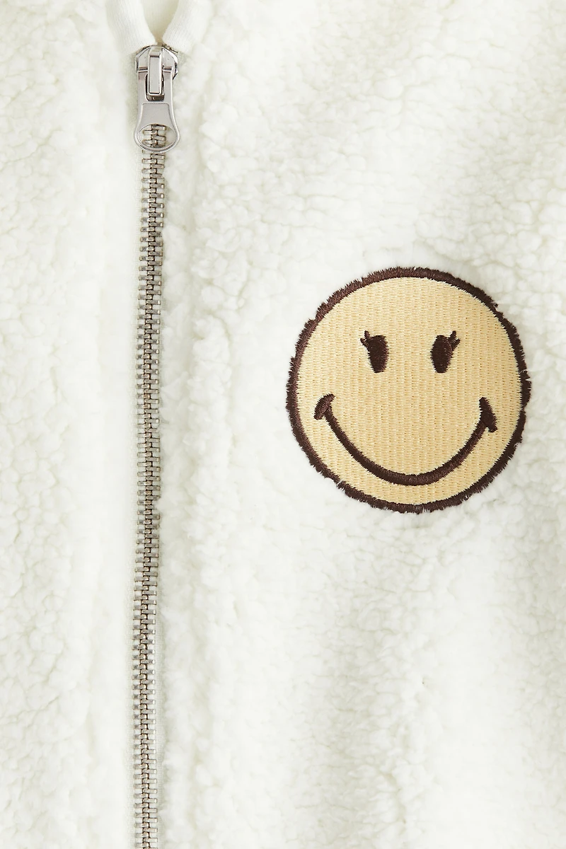 Hooded Teddy Fleece Jacket