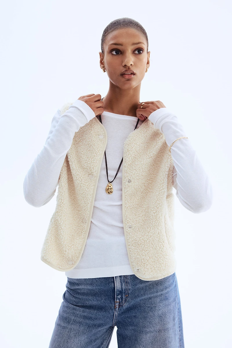 Teddy Fleece Vest