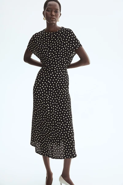 Textured Jersey Dress