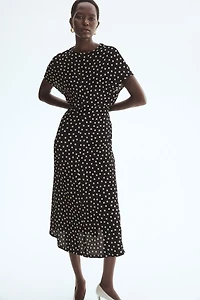 Textured Jersey Dress