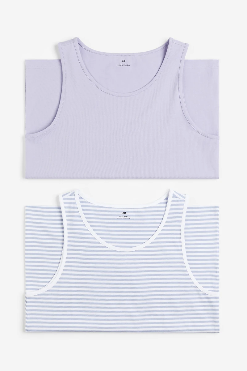 2-pack Regular Fit Tank Tops