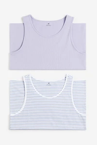 2-pack Regular Fit Tank Tops