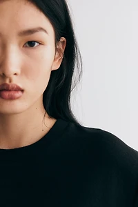 T-shirt en tricot fin