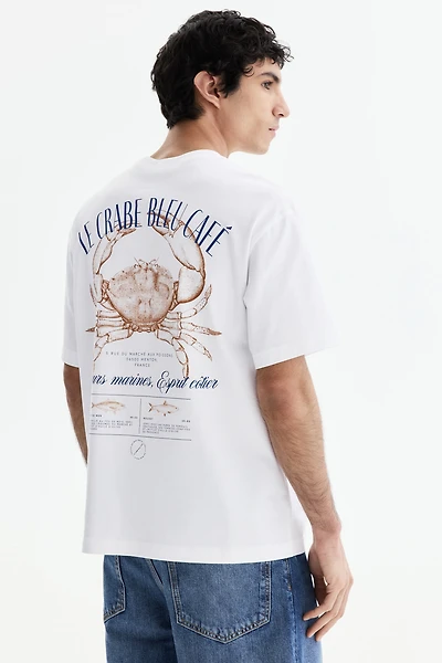 Loose Fit Printed T-shirt