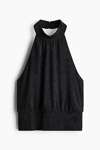 Shimmery Halterneck Top