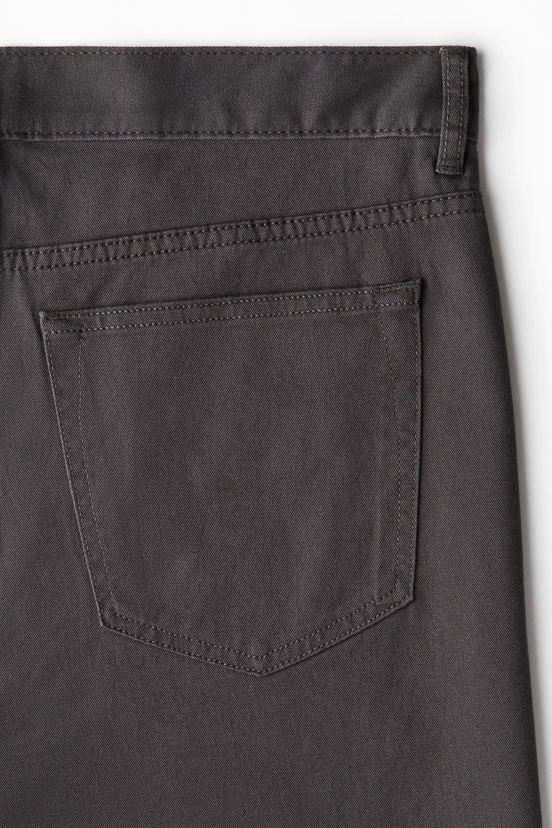 Regular-Fit Twill Shorts