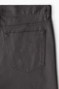 Regular-Fit Twill Shorts