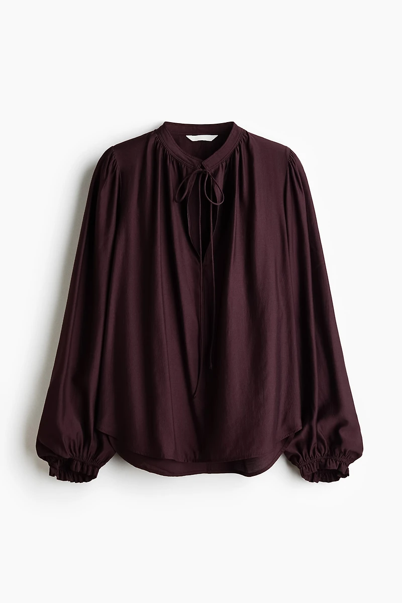Tie-Detail Blouse