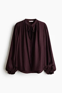 Tie-Detail Blouse