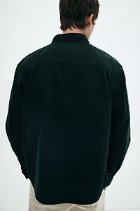 Regular-Fit Corduroy Shirt