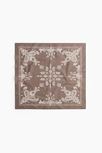 Patterned Cotton Scarf