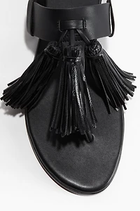 Tasseled Sandals