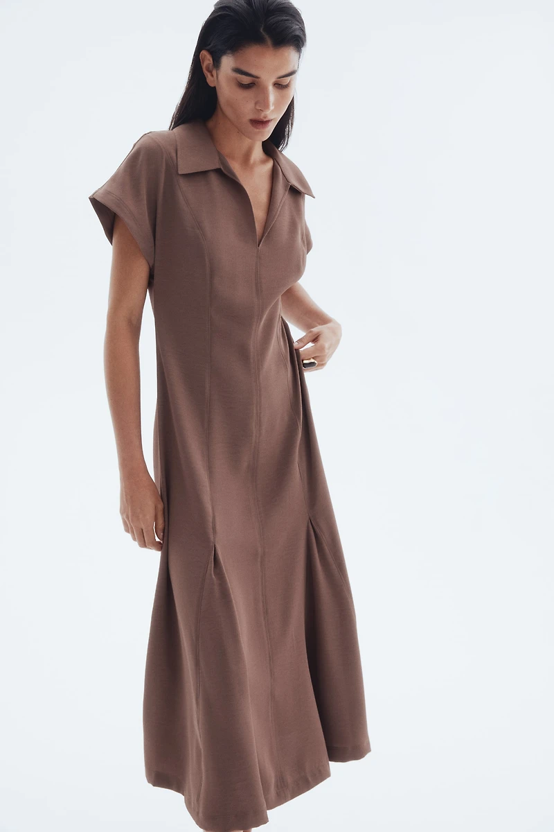 Defined-Waist Dress