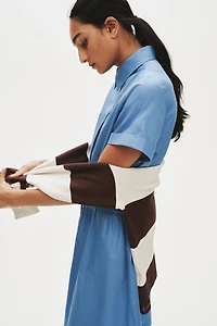 Short-Sleeved Shirt Dress