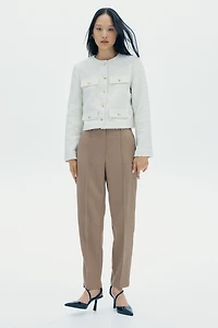 Pantalon de costume effilé