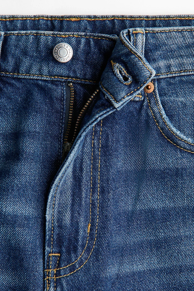Denim Bermuda Shorts