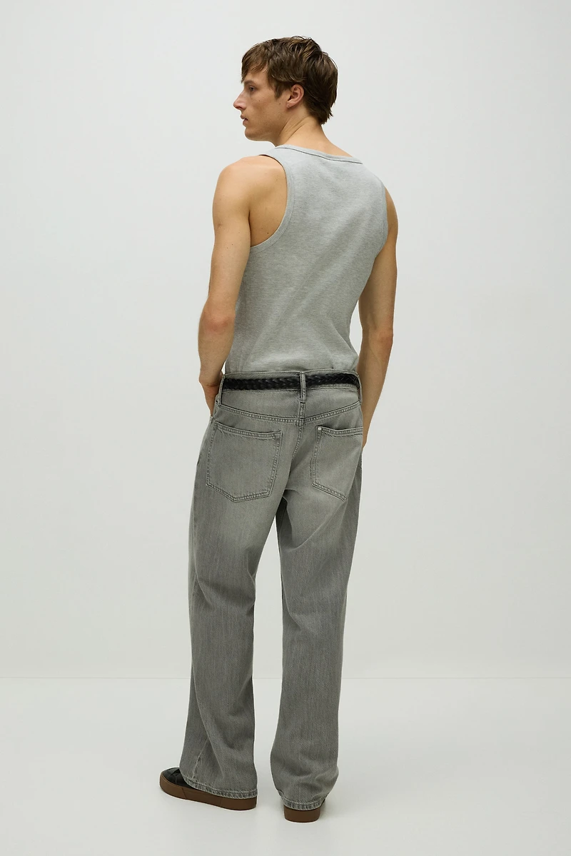 Slim Fit Ribbed Tank Top