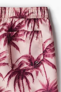 Patterned Swim Shorts
