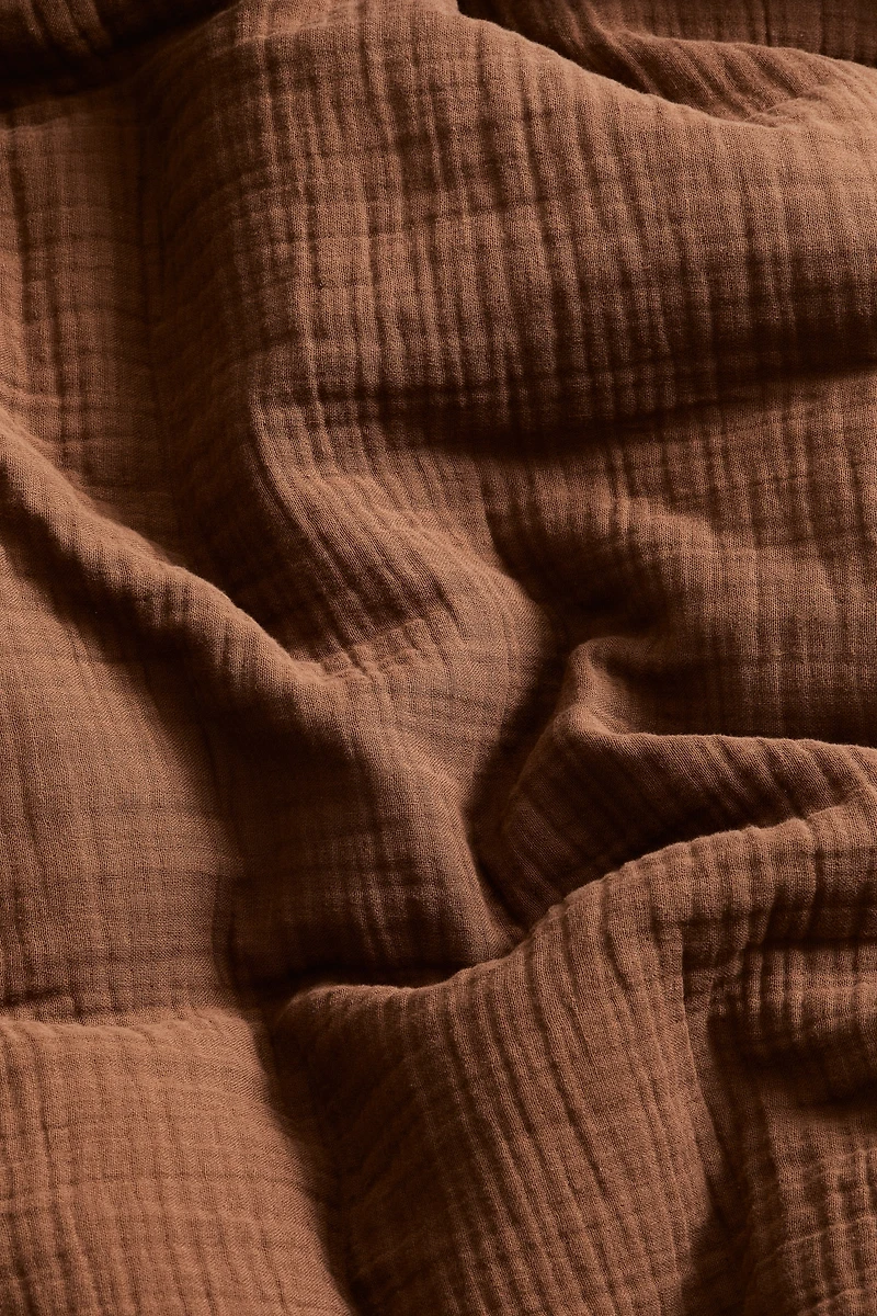 Muslin Twin Duvet Cover Set