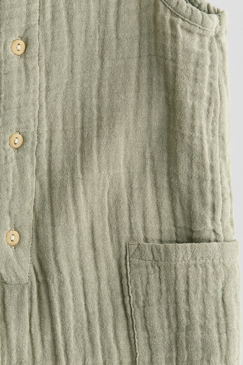 Cotton Muslin Romper Suit