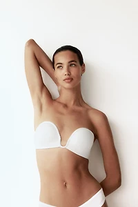 Soft-cup Push-up Balconette Bra