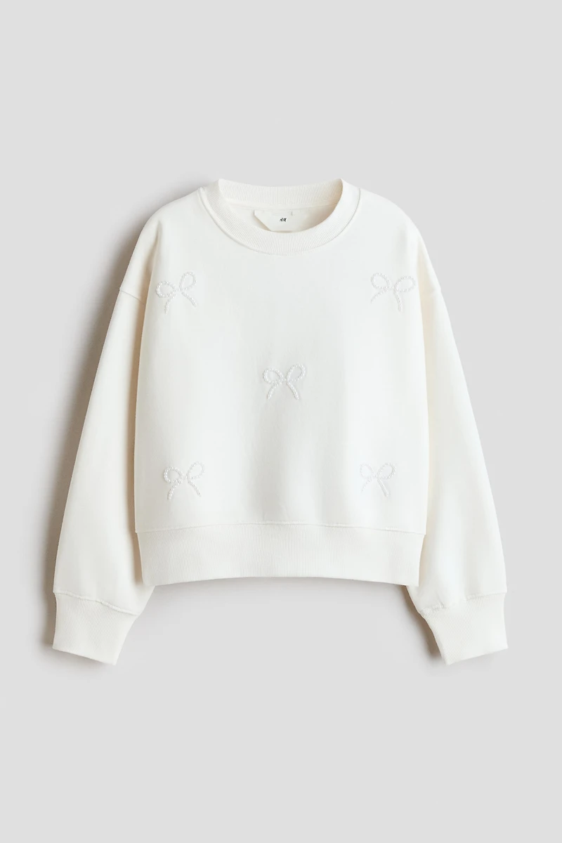 Brushed-Inside Sweatshirt