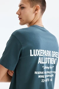 Loose Fit Printed T-shirt
