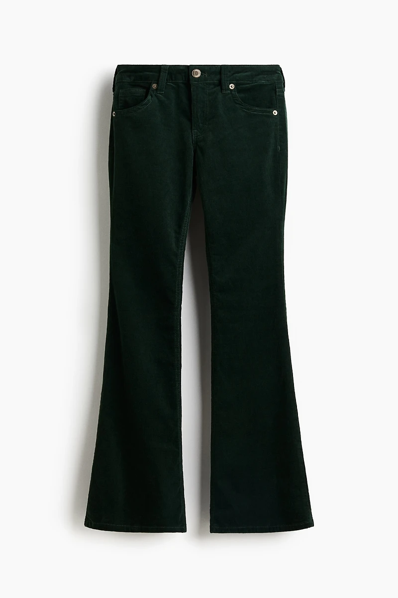 Flared Corduroy Pants