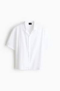 Relaxed-Fit Linen Resort Shirt
