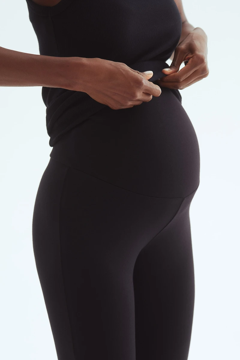 MAMA Flared Jersey Pants