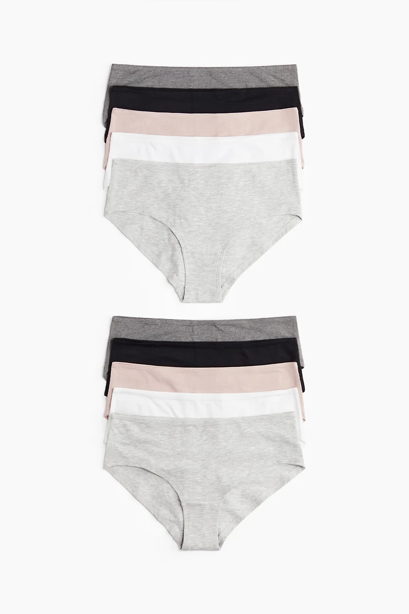 Lot de 10 culottes garçonnes en coton