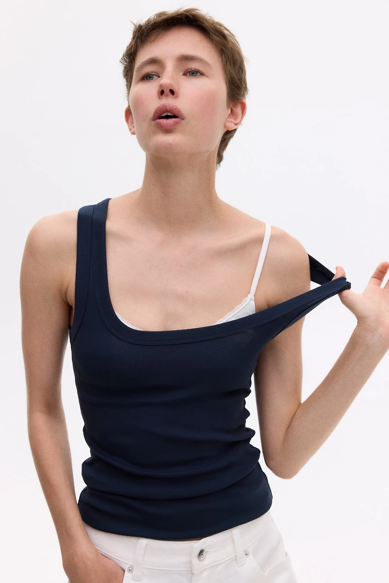 Fitted Tank Top