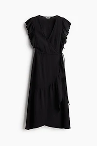 Muslin Wrap Dress