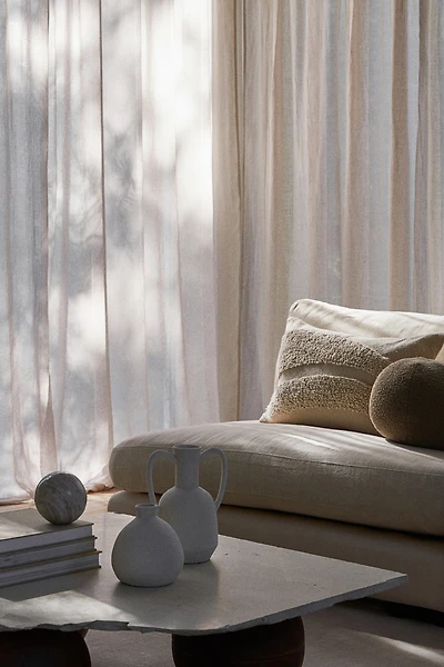 1-pack Wide Linen-Blend Curtain Panel