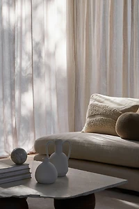 1-pack Wide Linen-Blend Curtain Panel