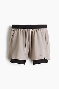 Double-Layered Sports Shorts with DryMove™