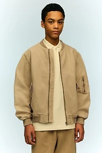 Twill Bomber Jacket