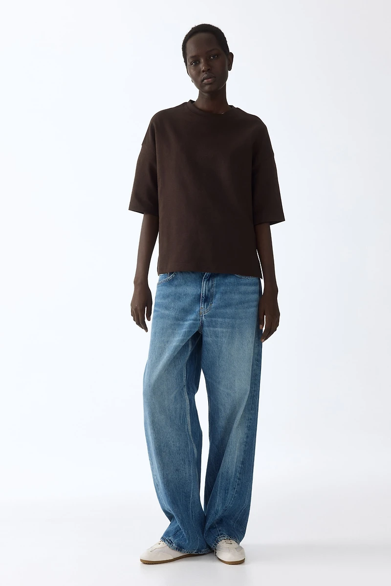 T-shirt en interlock