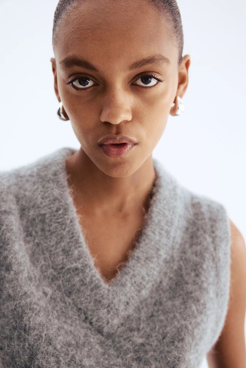 Débardeur en alpaga mélangé