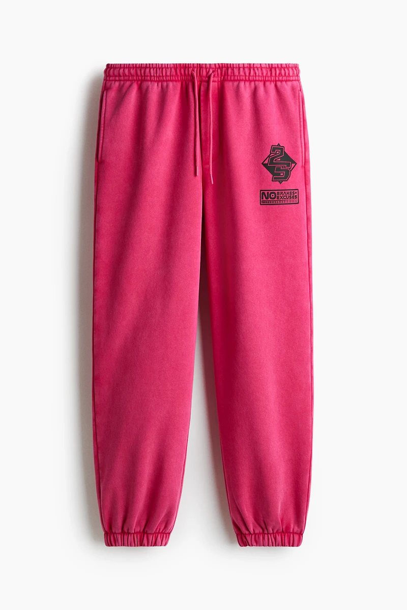 Relaxed-Fit Print-Motif Sweatpants
