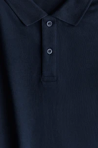 Cotton Pique Polo Shirt