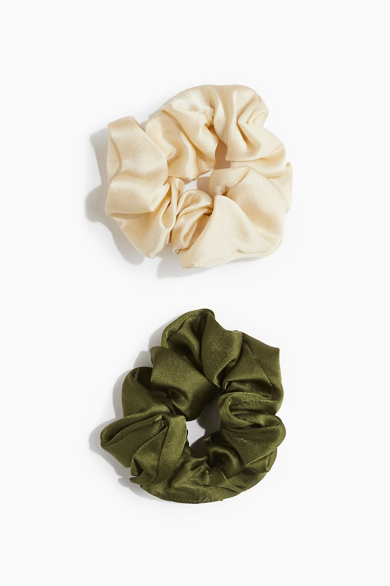 2-pack Silk Scrunchies