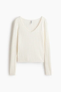 Cable-Knit Viscose-Blend Sweater