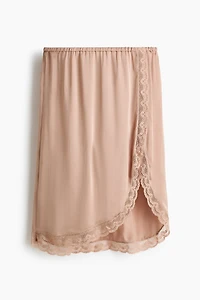 Viscose Satin Skirt