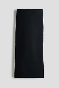 Cooling Slim Fit Ribbed midi skirt