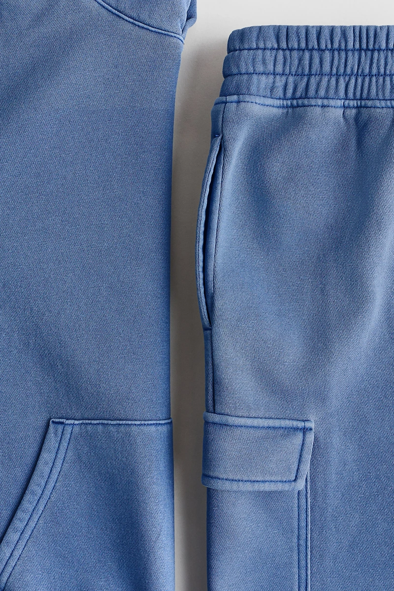 2-Piece Sweatshirt and Sweatshorts Set