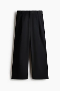 Loose-Fit Wide-Leg Tailored Pants