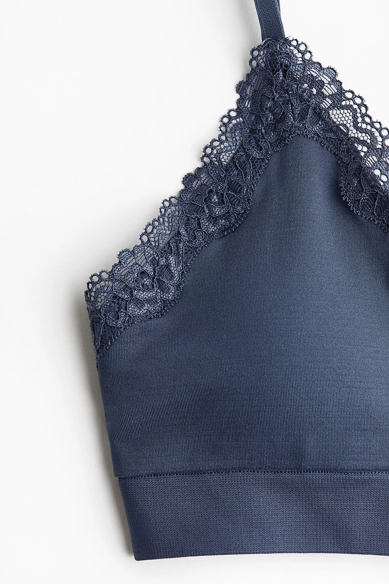 Seamless Padded Soft-Cup Bra