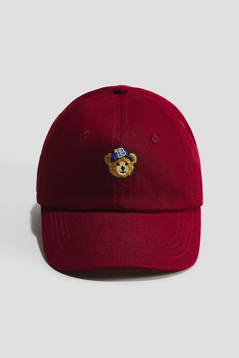 Twill Cap with Motif